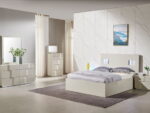 Glory - Grey Lift-top Bedroom Set